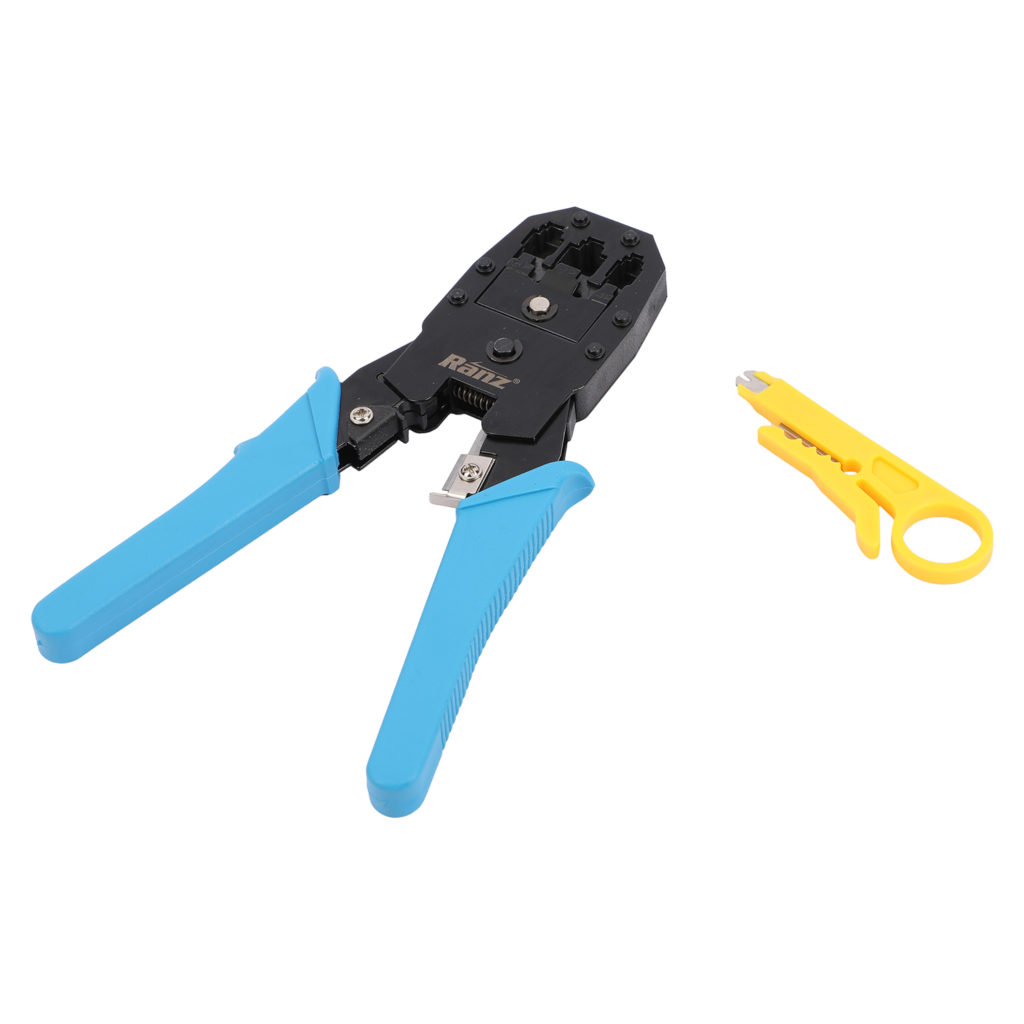 Adijen Professional 3-in-1 Networking Crimping Tool – For RJ45, RJ11