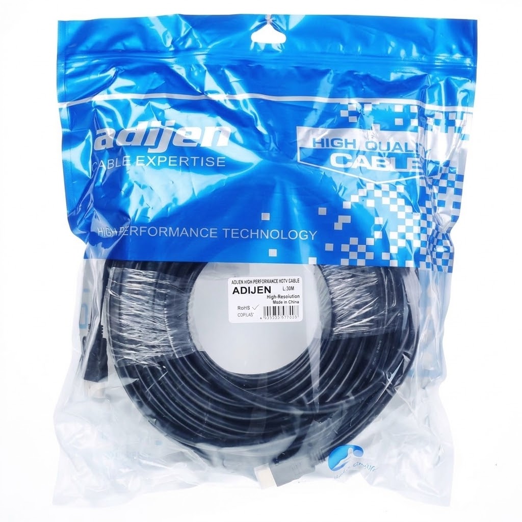 Adijen High-Speed HDMI Cable 30 Meter – Full HD 1080p & 3D Support - Image 2